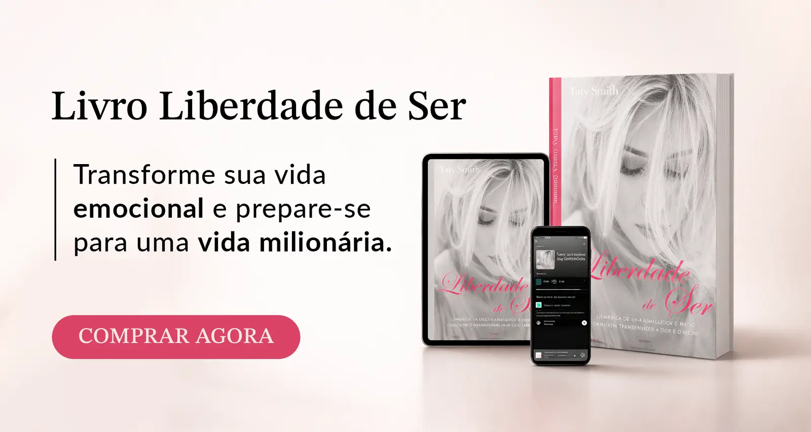 Livro Liberdade de Ser, de Taty Smith
